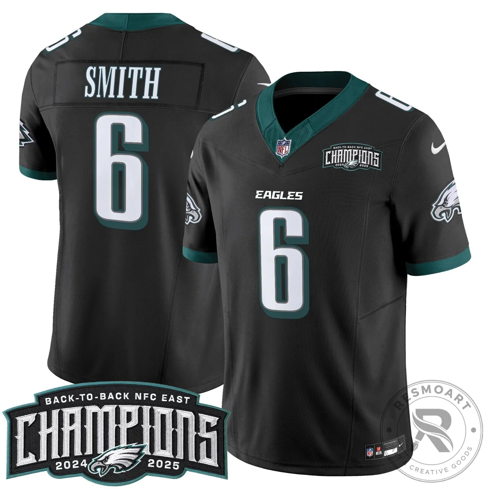 Philadelphia Eagles Back-to-Back NFC East Champions DeJean 33