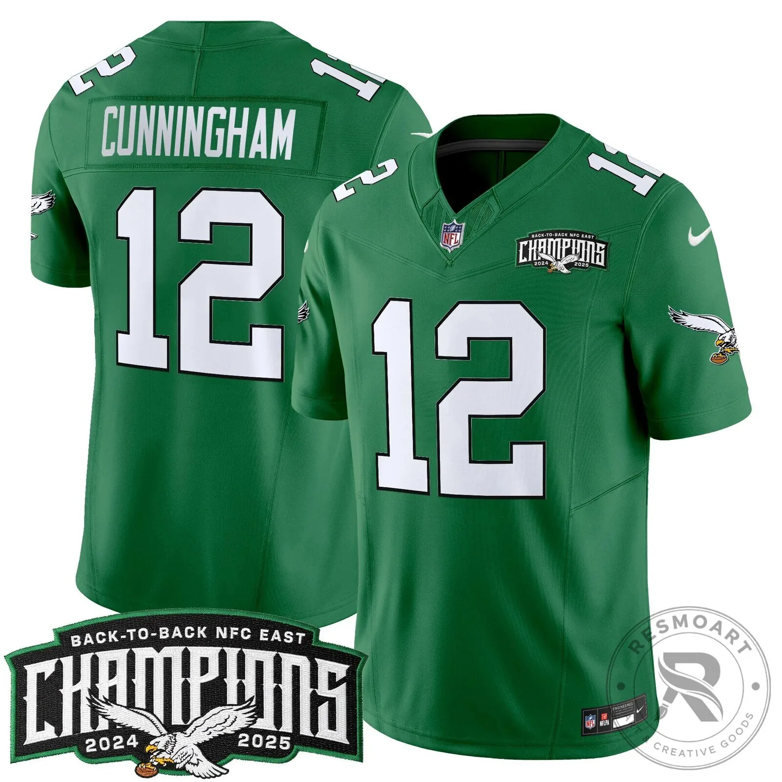 Philadelphia Eagles Back-to-Back NFC East Champions DeJean 33