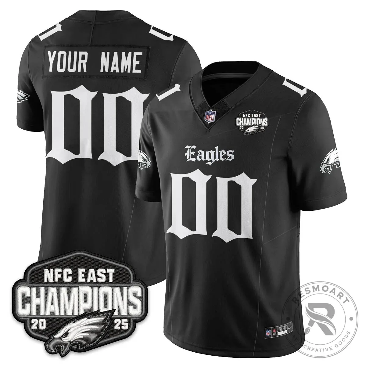 NFC East Champions Philadelphia Eagles Gothic Vapor Limited