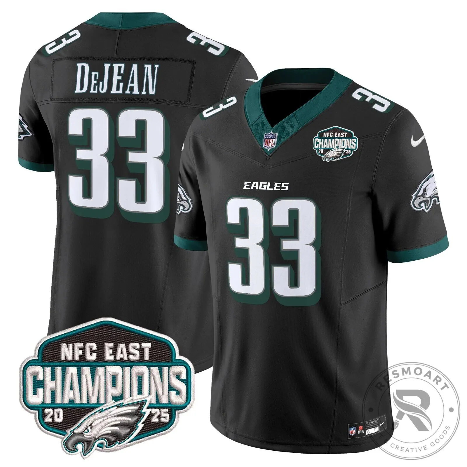 Philadelphia Eagles 2025 NFC East Champions DeJean 33 Football